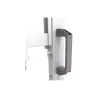 Neomounts MOVE GO XL MOBILE FLOOR STAND (FAST INSTALL, HEIGHT ADJUSTABLE), WHITE