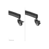 Neomounts NEWSTAR MOBILE FLAT SCREEN FLOOR STAND (HEIGHT: 128-160 CM) 60-100" BLACK
