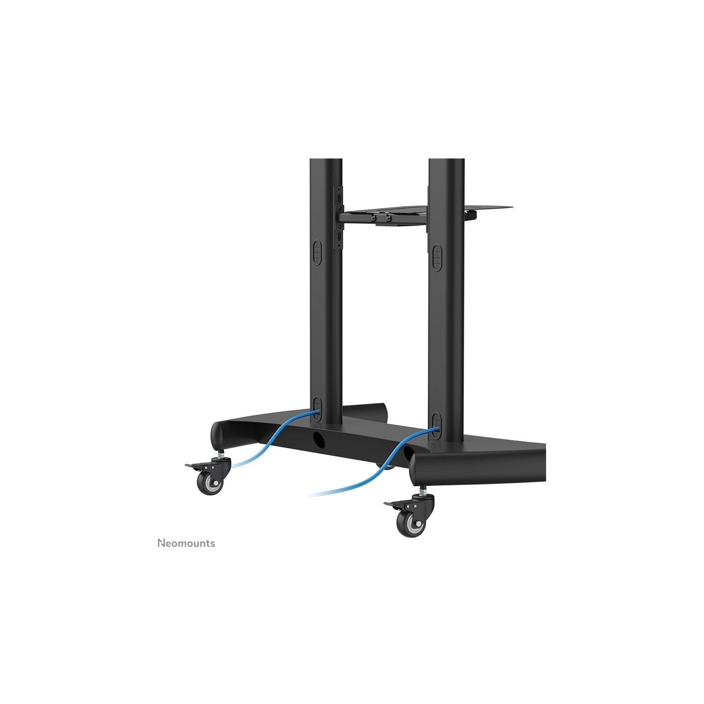 Neomounts NEWSTAR MOBILE FLAT SCREEN FLOOR STAND (HEIGHT: 128-160 CM) 60-100" BLACK