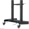 Neomounts NEWSTAR MOBILE FLAT SCREEN FLOOR STAND (HEIGHT: 128-160 CM) 60-100" BLACK