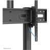 Neomounts NEWSTAR MOBILE FLAT SCREEN FLOOR STAND (HEIGHT: 128-160 CM) 60-100" BLACK