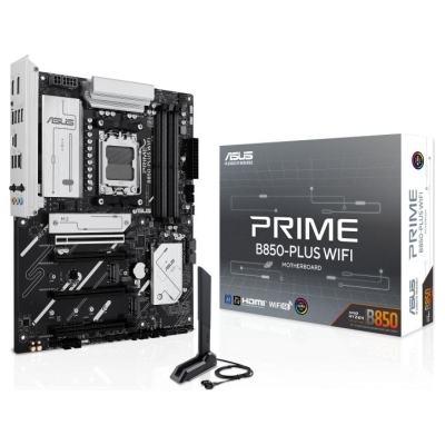 Asus PRIME B850-PLUS WIFI | Processor family AMD | Processor socket AM5 | DDR5 | Supported hard disk drive interfaces M.2, SATA 