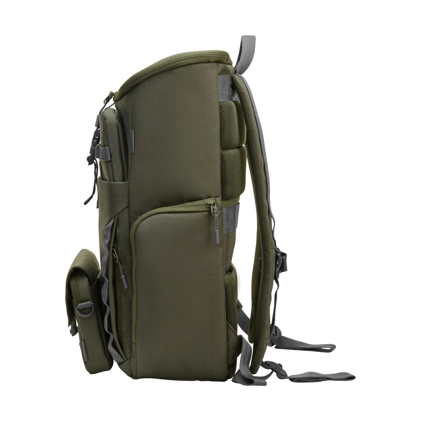 HP Modular 15.6 Backpack, 3-in-One (RFID Pouch, Backpack, Sleeve), Water Resistant with Rain Cover, Cable Pass-through, 27 Liter