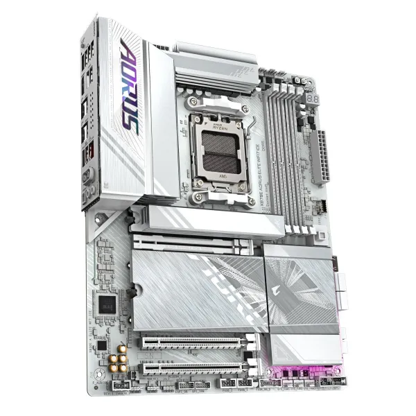 Gigabyte X870E AORUS ELITE WIFI7 ICE | Processor family AMD | Processor socket AM5 | DDR5 | Supported hard disk drive interfaces