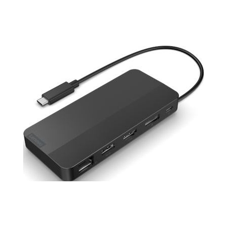 Lenovo Docking station 40B90000WW / USB-C-Reisedock Black / 40B90000WW