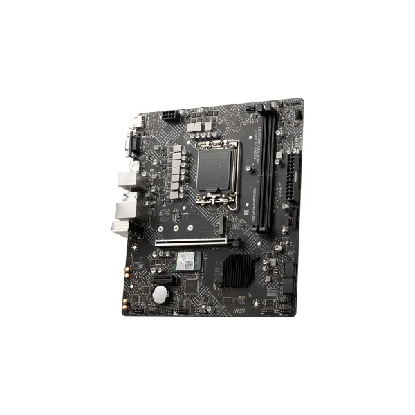 MSI PRO H610M-G WIFI DDR4 | Processor family Intel | Processor socket LGA1700 | DDR4 | Supported hard disk drive interfaces SATA