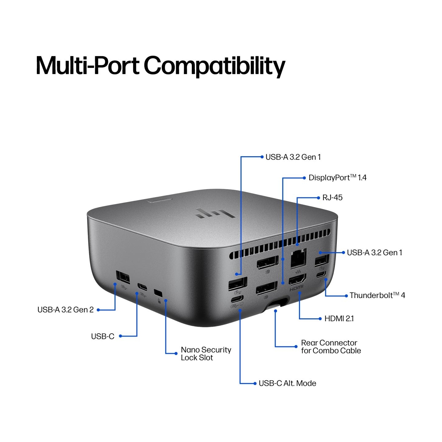 HP Thunderbolt 4 Ultra 180W G6 Dock (EU)