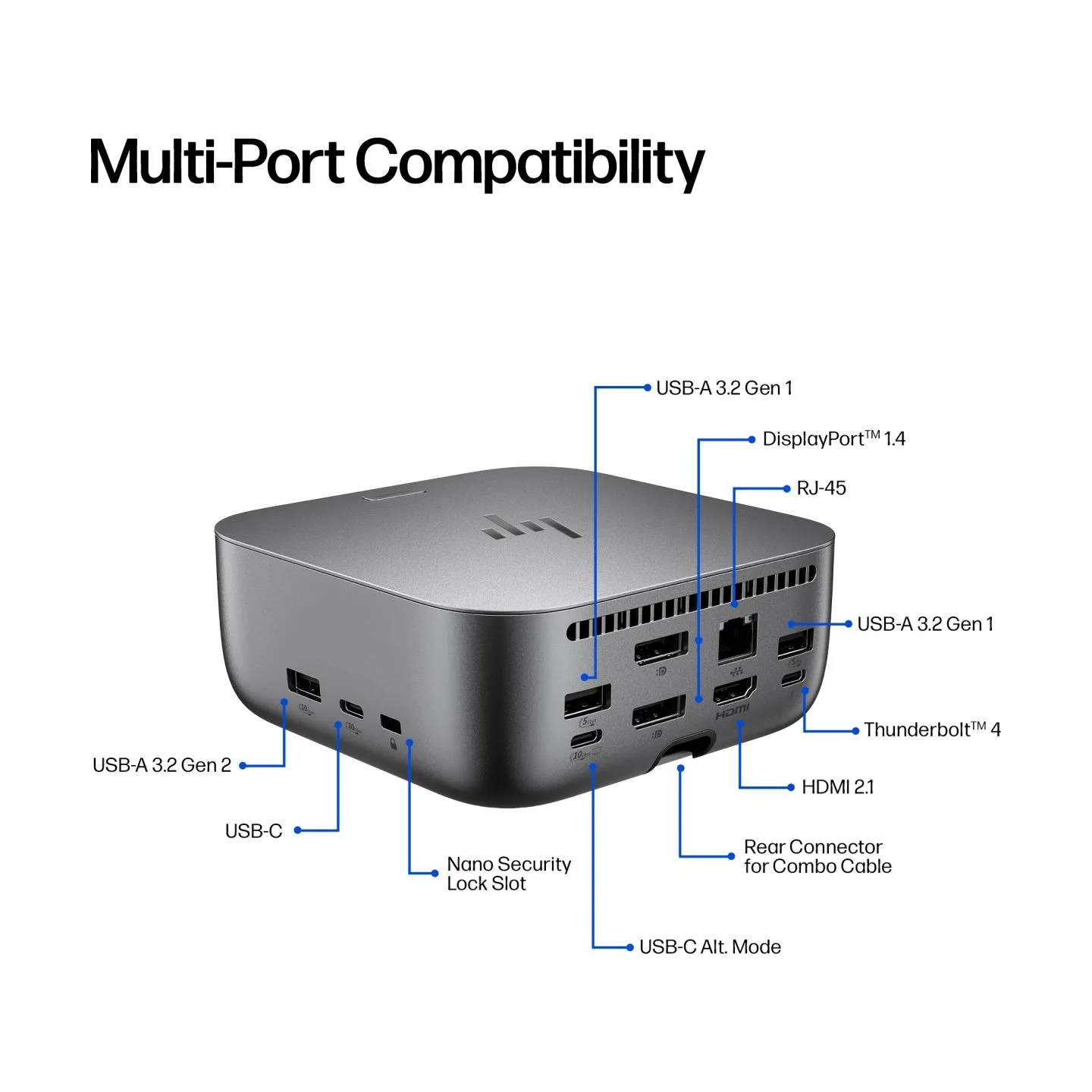 HP Thunderbolt 4 Ultra 180W G6 Dock (EU)