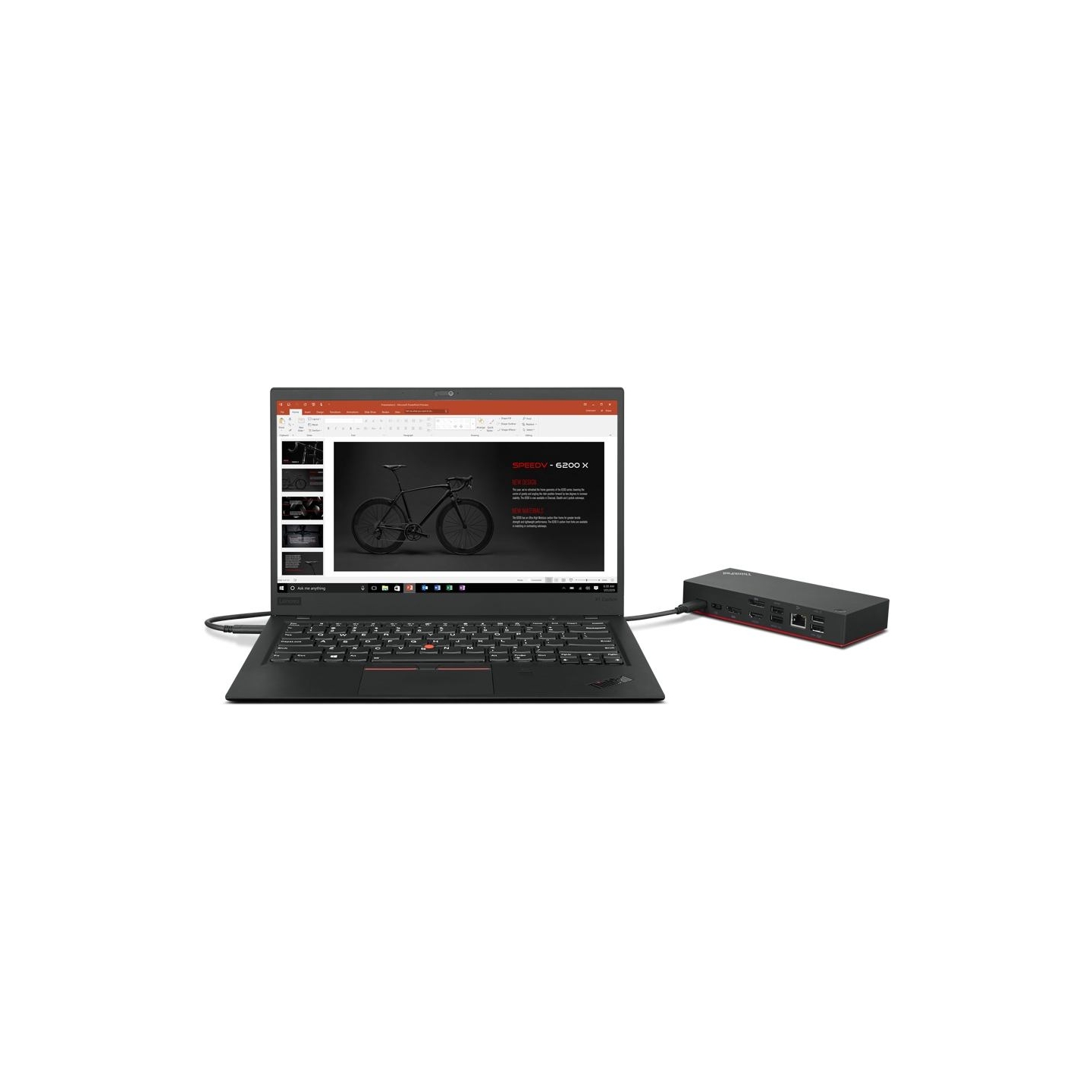 Lenovo Docking Station ThinkPad Universal USB-C Dock 40AY0090EU (successor 40AS0090EU)