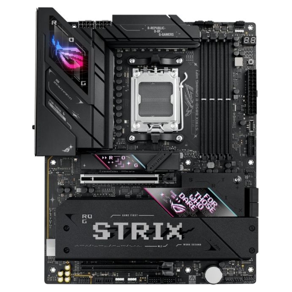 Asus ROG STRIX B850-E GAMING WIFI | Processor family AMD | Processor socket AM5 | DDR5 | Supported hard disk drive interfaces SA
