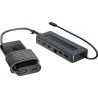 HP Universal USB-C Multiport Hub with 65W Power Adapter Notebook Charger - 2x USB-A, 2x USB-C(65W/Data), DisplayPort/HDMI, RJ-45