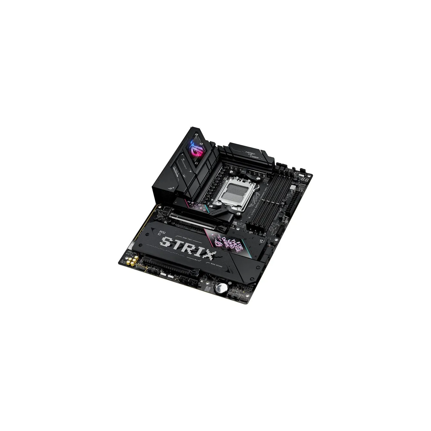 Asus ROG STRIX B850-E GAMING WIFI | Processor family AMD | Processor socket AM5 | DDR5 | Supported hard disk drive interfaces SA