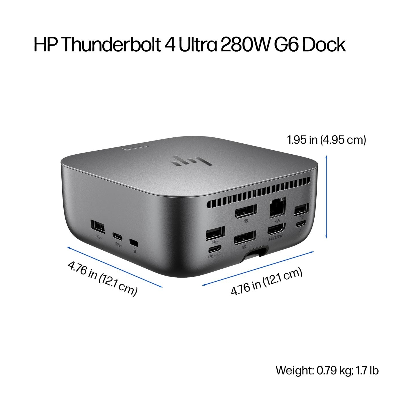 HP Thunderbolt 4 Ultra 280W G6 Dock (EU)
