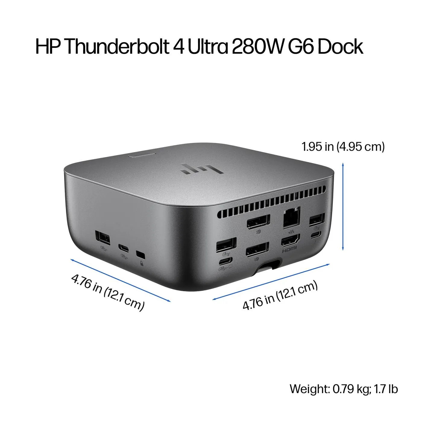 HP Thunderbolt 4 Ultra 280W G6 Dock (EU)