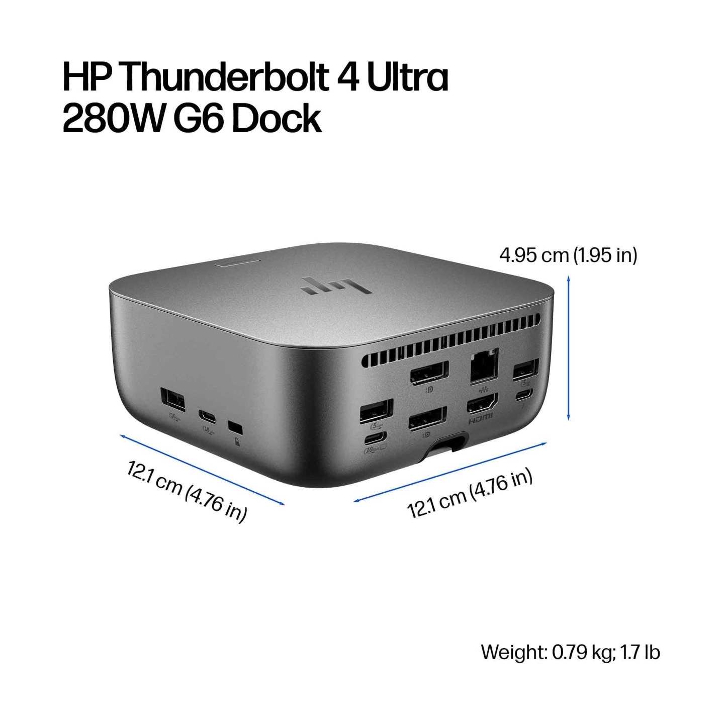 HP Thunderbolt 4 Ultra 280W G6 Dock (EU)