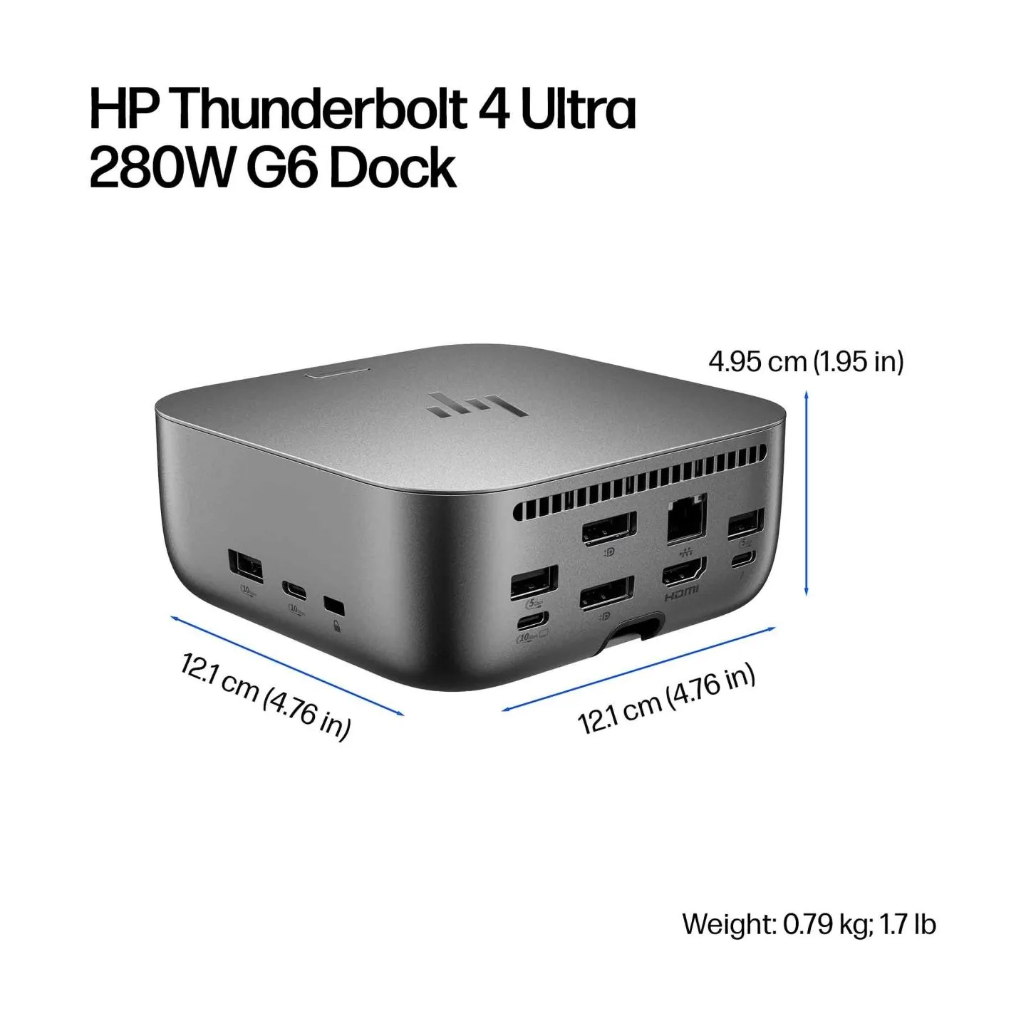 HP Thunderbolt 4 Ultra 280W G6 Dock (EU)