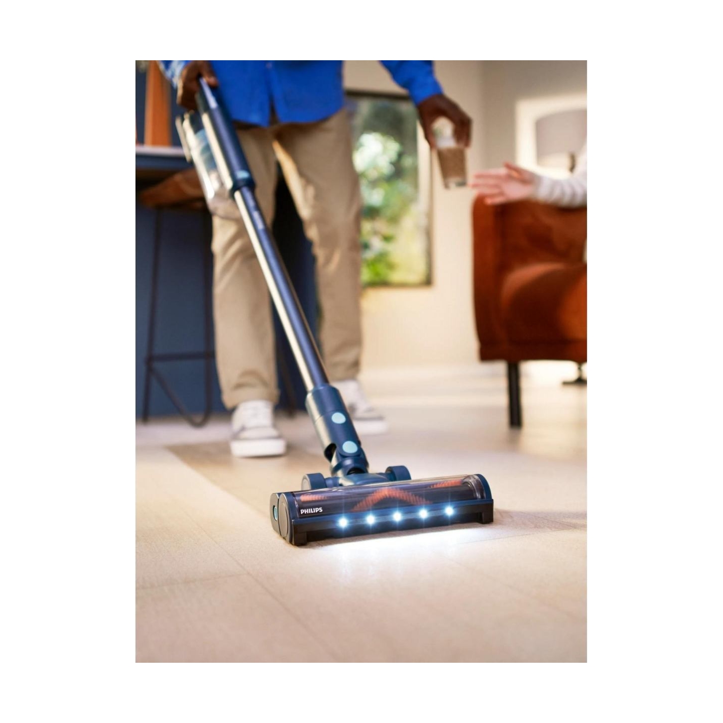Philips 5000 Series Cordless Stick vacuum cleaner XC5043/01, Up to 60 min, 15 min of Turbo / XC5043/01