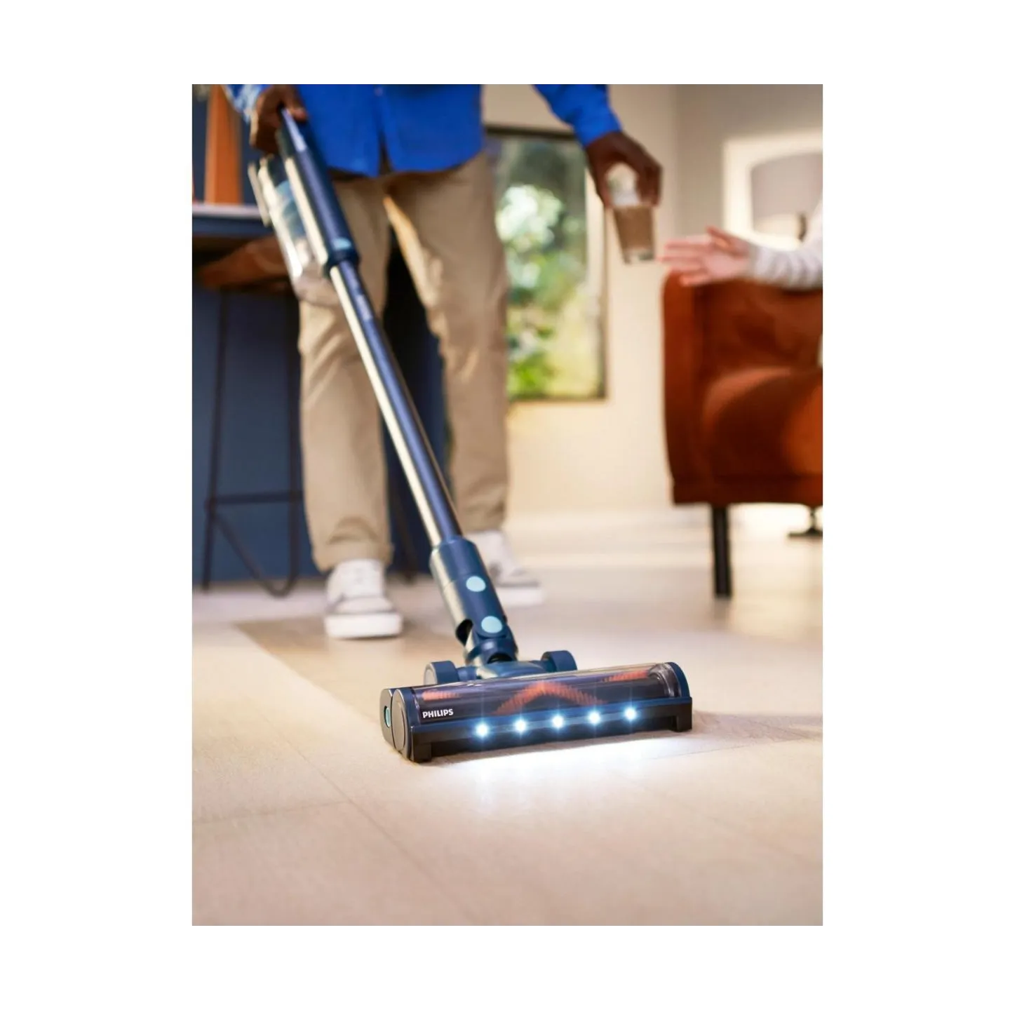 Philips 5000 Series Cordless Stick vacuum cleaner XC5043/01, Up to 60 min, 15 min of Turbo / XC5043/01