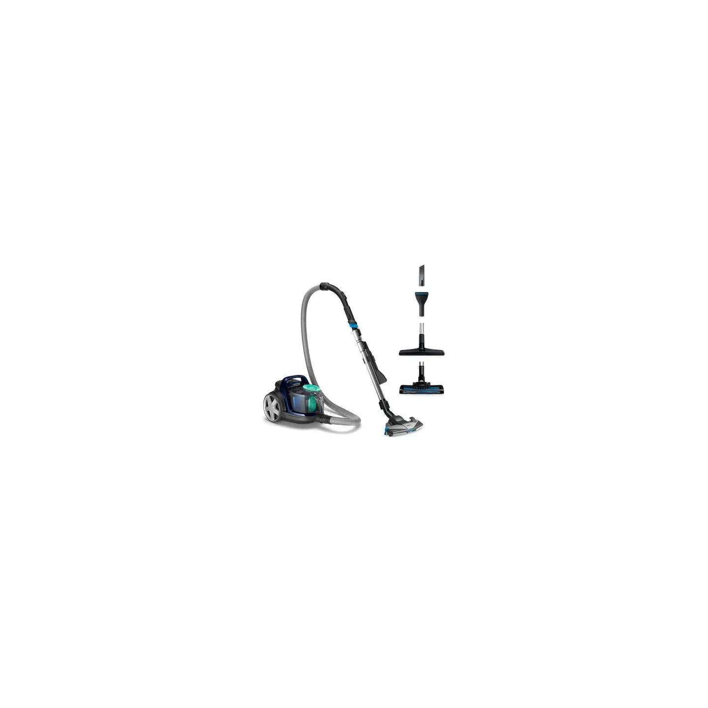 Philips | Vacuum cleaner | PowerPro Active FC9556/09 | Bagless | Power 900 W | Dust capacity 1.5 L | Blue