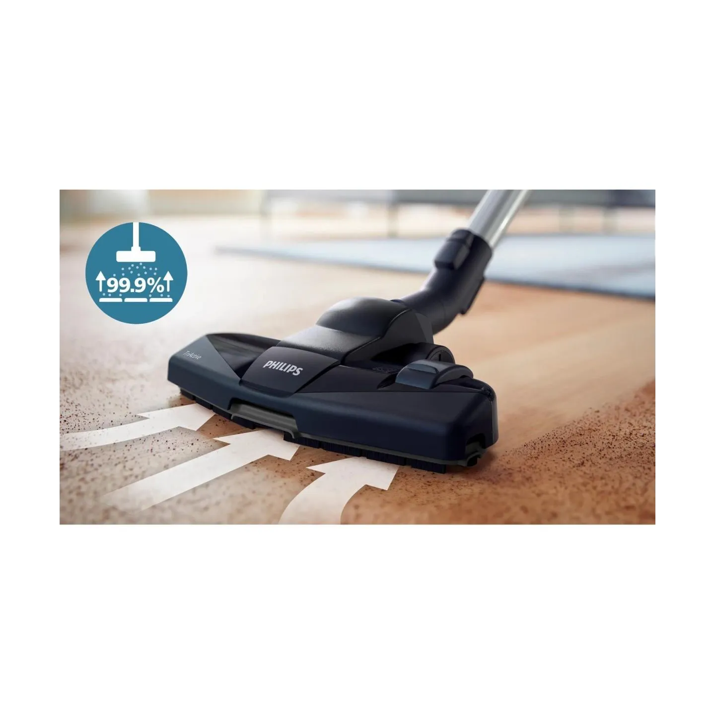 Philips PowerPro Compact Bagless vacuum cleaner FC9330/09 TriActive nozzle Allergy filter with PowerCyclone 5 Technology / FC933