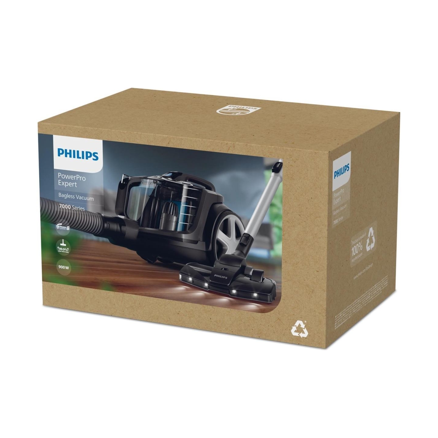 Philips PowerPro Expert Bagless vacuum cleaner FC9747/09 900W, PowerCyclone 8 / FC9747/09