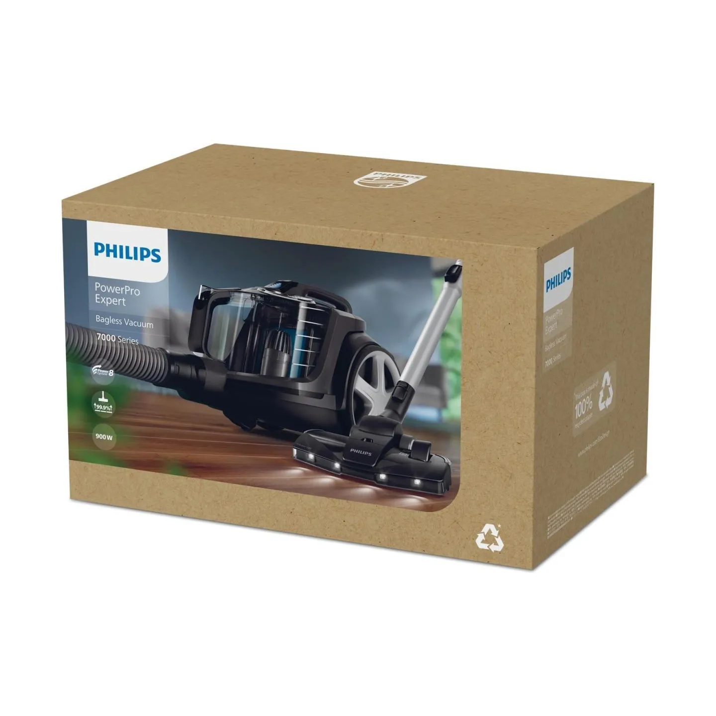 Philips PowerPro Expert Bagless vacuum cleaner FC9747/09 900W, PowerCyclone 8 / FC9747/09