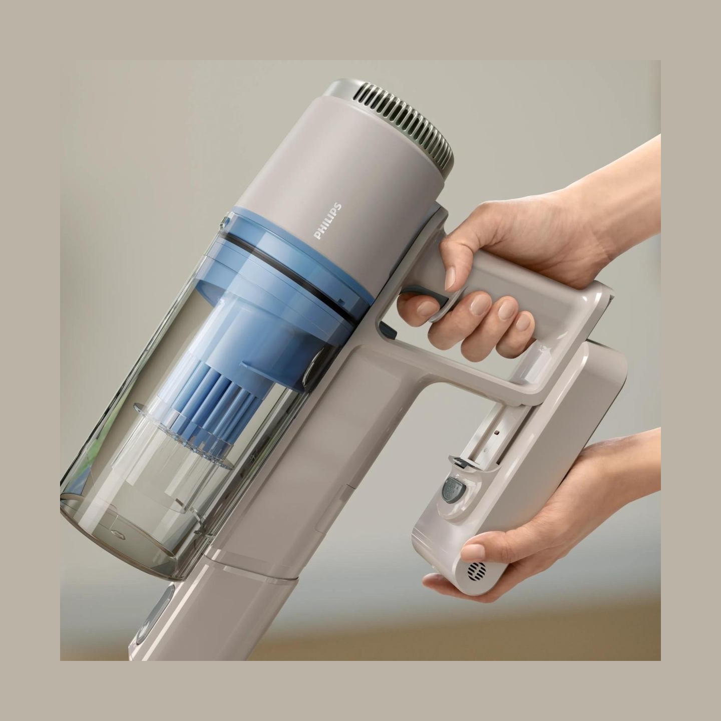 Philips Vacuum Cleaner|PHILIPS|Upright/Bagless|Noise 80 dB|Blue|Weight 1.3 kg|XC2011/01
