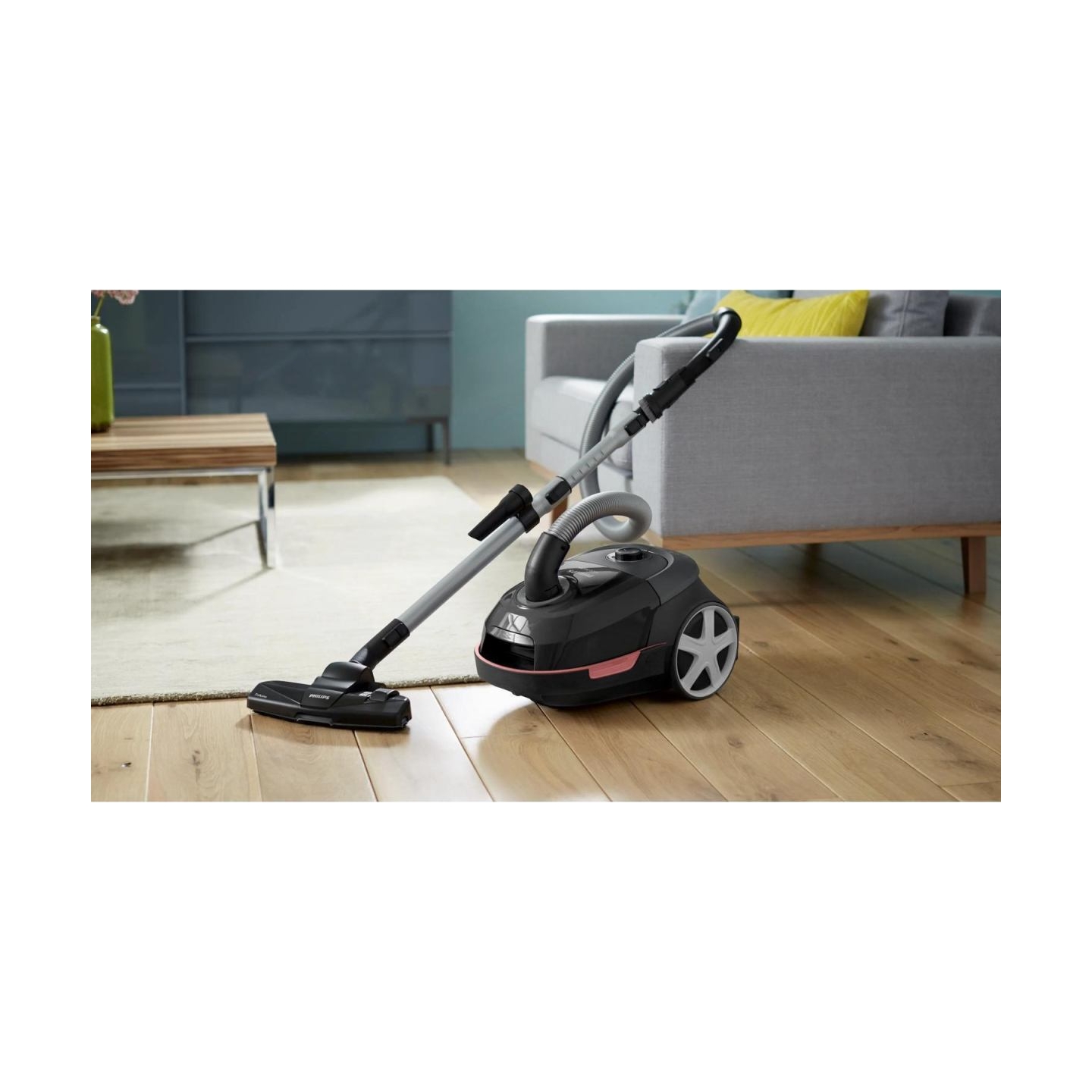 Philips Vacuum Cleaner|PHILIPS|XD5123/10|Bagged|900 Watts|Capacity 4 l|Noise 77 dB|Black|Weight 4.6 kg|XD5123/10