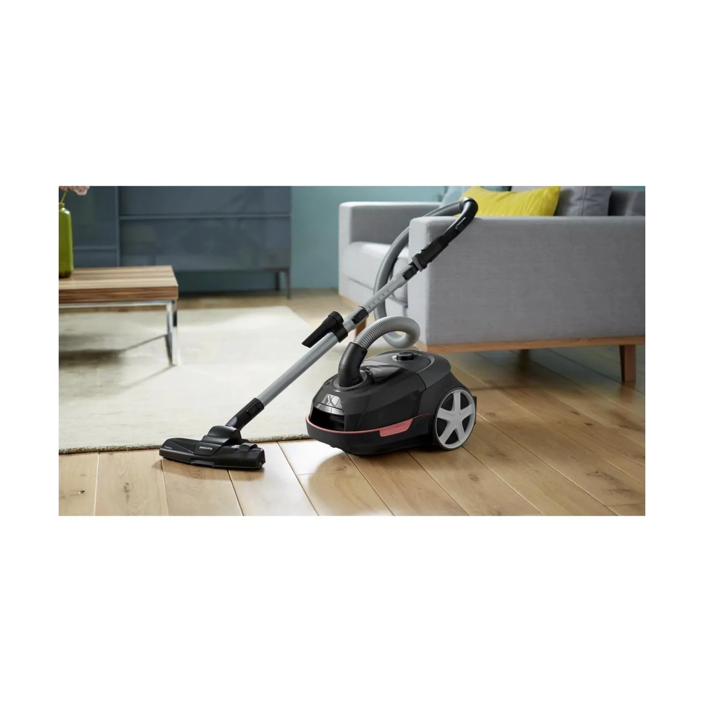 Philips Vacuum Cleaner|PHILIPS|XD5123/10|Bagged|900 Watts|Capacity 4 l|Noise 77 dB|Black|Weight 4.6 kg|XD5123/10
