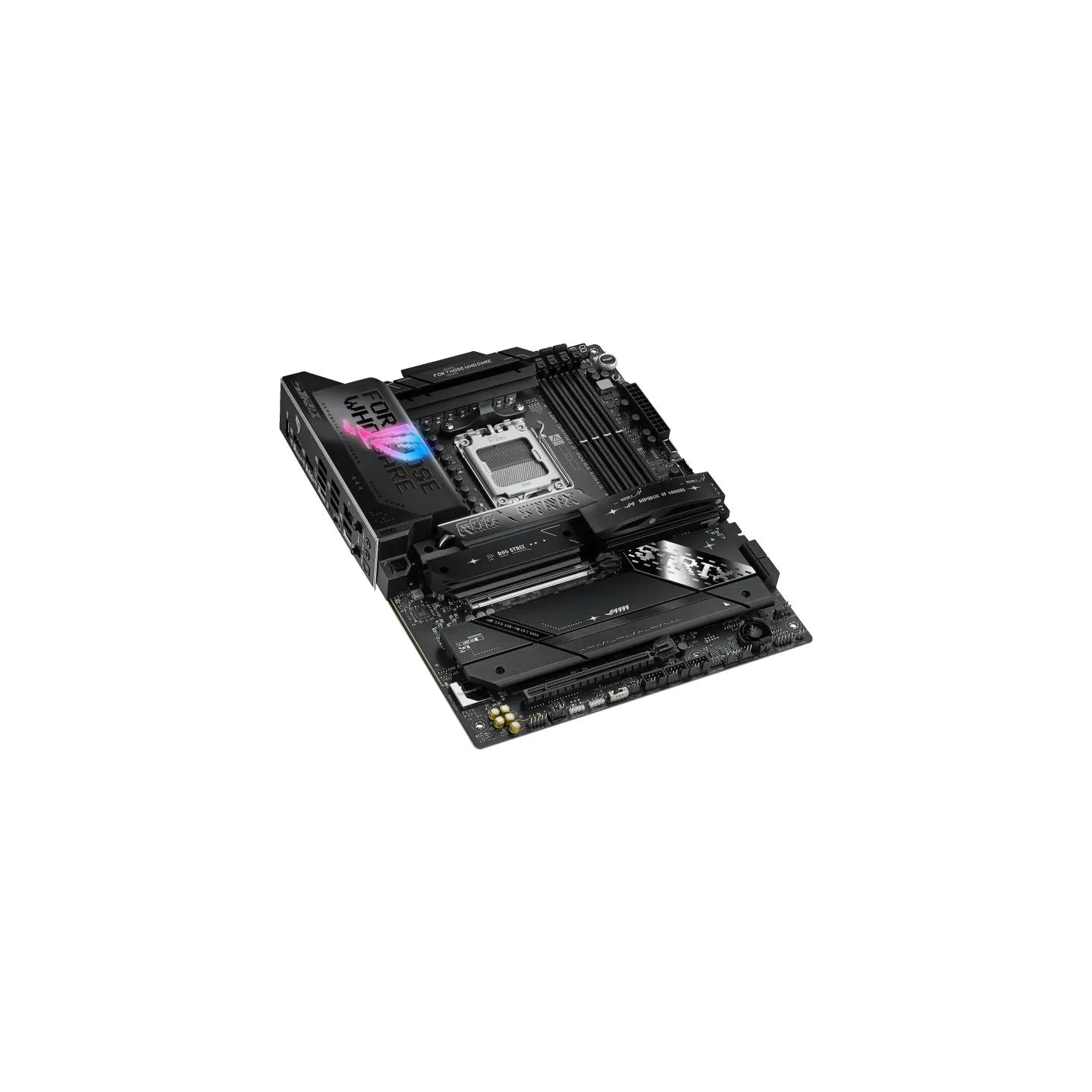 Asus ROG STRIX X870E-E GAMING WIFI | Processor family AMD | Processor socket AM5 | DDR5 | Supported hard disk drive interfaces S