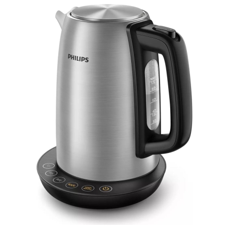 Philips | Kettle | HD9359/90 | Electric | 2200 W | 1.7 L | Plastic/Stainless Steel | 360° rotational base | Grey