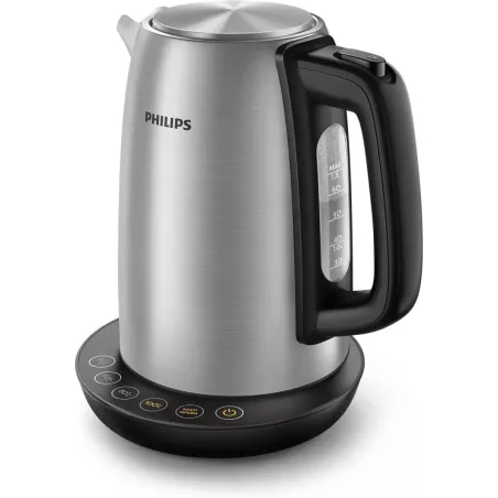 Philips | Kettle | HD9359/90 | Electric | 2200 W | 1.7 L | Plastic/Stainless Steel | 360° rotational base | Grey