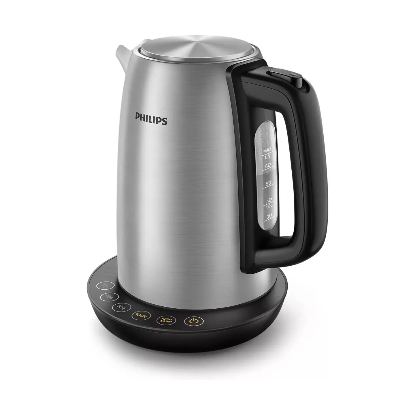 Philips | Kettle | HD9359/90 | Electric | 2200 W | 1.7 L | Plastic/Stainless Steel | 360° rotational base | Grey
