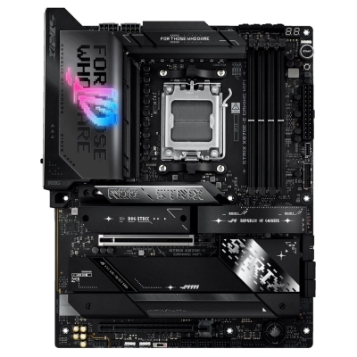 Asus ROG STRIX X870E-E GAMING WIFI | Processor family AMD | Processor socket AM5 | DDR5 | Supported hard disk drive interfaces S