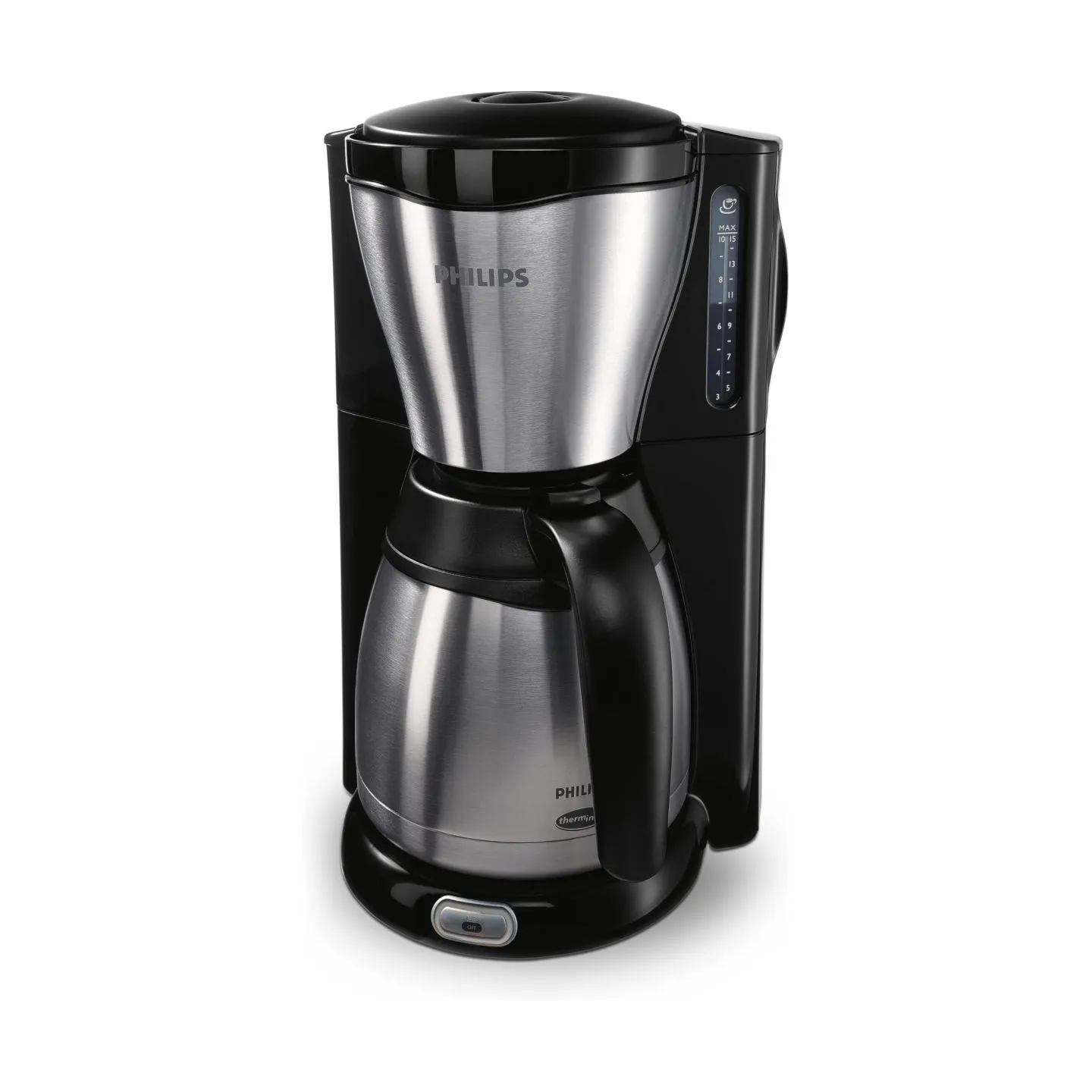 Philips | Coffee Maker | HD7546/20 | Drip | 1000 W | Black/Metal