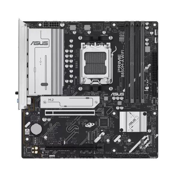 Asus PRIME B850M-A WIFI | Processor family AMD | Processor socket AM5 | DDR5 | Supported hard disk drive interfaces SATA, M.2 |