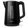 Philips Kettle HD9318/20 2200W 1.7l Orbit plastic kettle, spring lid, pilot light, black / HD9318/20