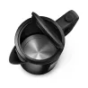 Philips Kettle HD9318/20 2200W 1.7l Orbit plastic kettle, spring lid, pilot light, black / HD9318/20