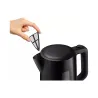 Philips Kettle HD9318/20 2200W 1.7l Orbit plastic kettle, spring lid, pilot light, black / HD9318/20