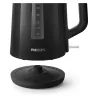 Philips Kettle HD9318/20 2200W 1.7l Orbit plastic kettle, spring lid, pilot light, black / HD9318/20