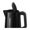 Philips Kettle HD9318/20 2200W 1.7l Orbit plastic kettle, spring lid, pilot light, black / HD9318/20
