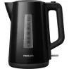 Philips Kettle HD9318/20 2200W 1.7l Orbit plastic kettle, spring lid, pilot light, black / HD9318/20
