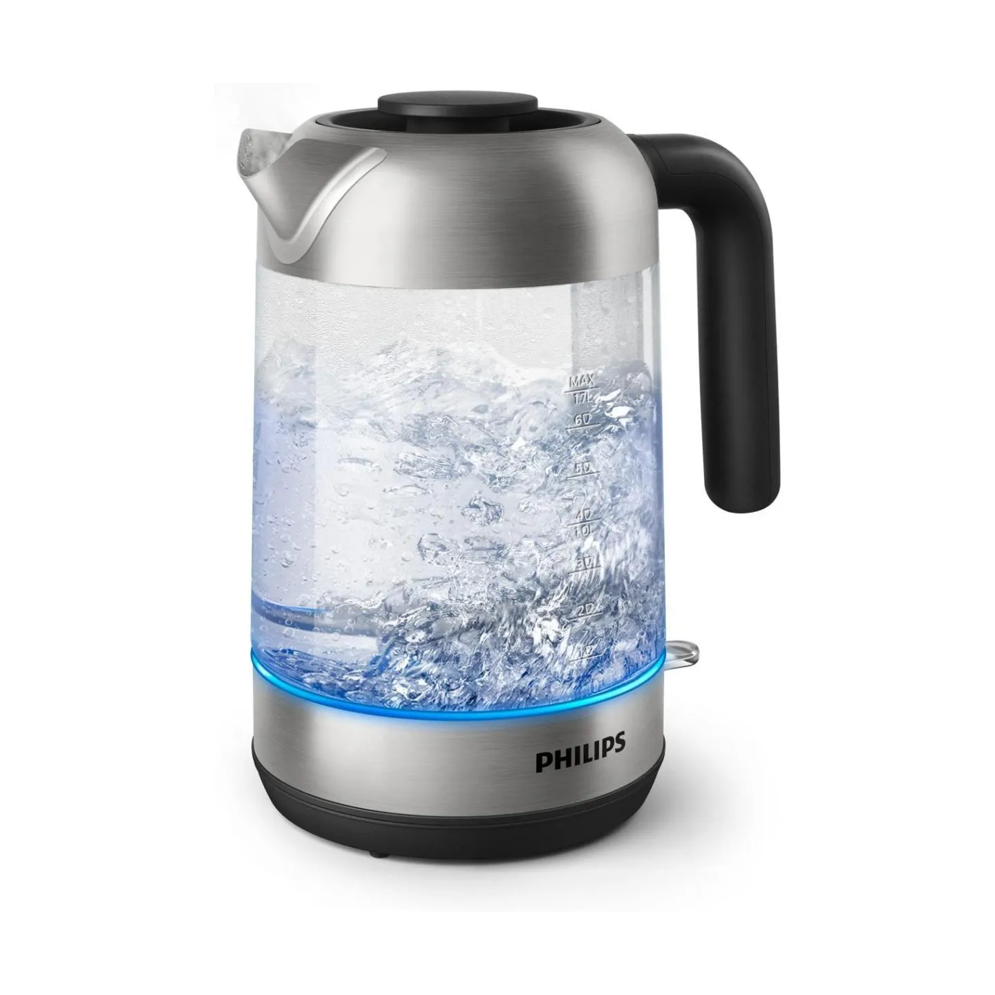 Philips Kettle HD9339/80 2200W 1.7l, Crystal glass, light status indicator / HD9339/80