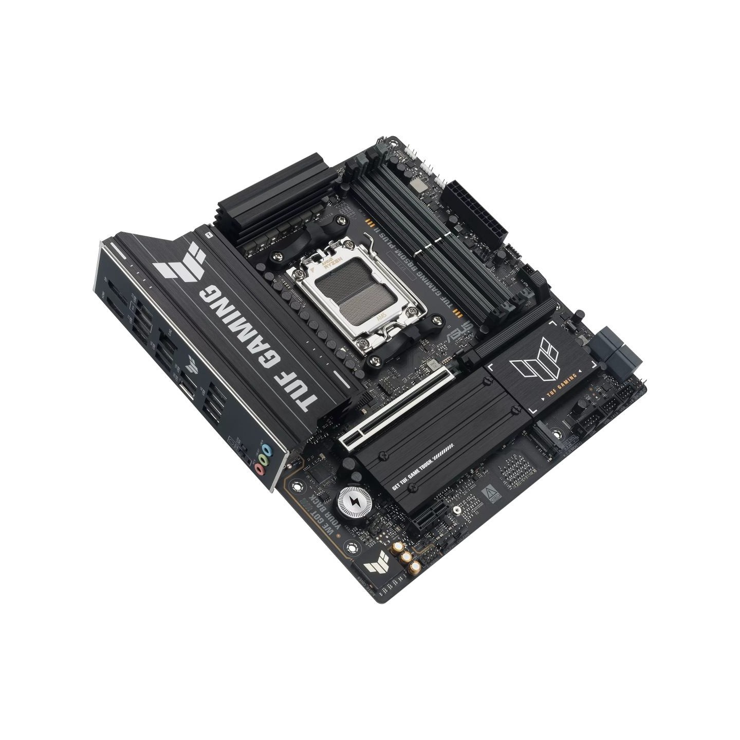 Asus TUF GAMING B850M-PLUS II | Processor family AMD | Processor socket AM5 | DDR5 | Supported hard disk drive interfaces SATA, 