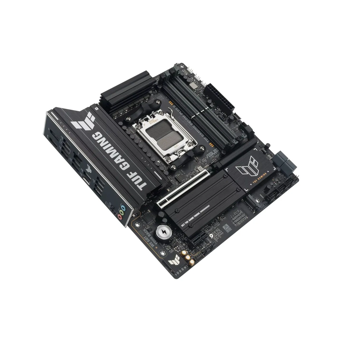 Asus TUF GAMING B850M-PLUS II | Processor family AMD | Processor socket AM5 | DDR5 | Supported hard disk drive interfaces SATA, 