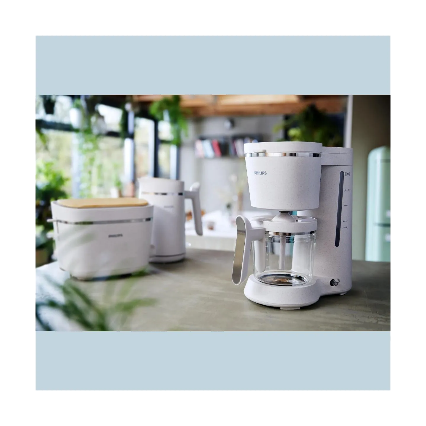 Philips Eco Conscious Edition Drip Filter Coffee Machine HD5120/00, 1.2L/Damaged package / HD5120/00?/PACKAGE