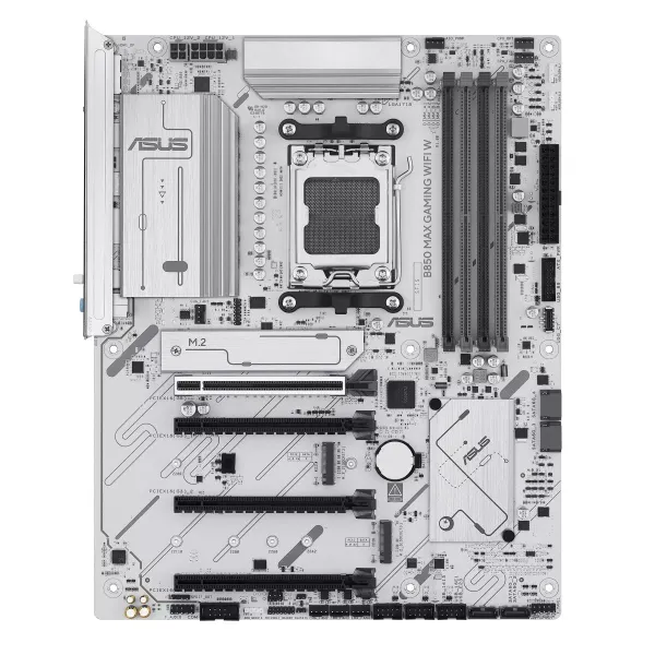Asus B850 MAX GAMING WIFI W | Processor family AMD | Processor socket AM5 | DDR5 | Supported hard disk drive interfaces SATA, M.