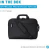 HP Prelude Pro 15.6 Recycled Top Load, Water Resistant, Cable pass-through - Dark Grey / 1X645AA