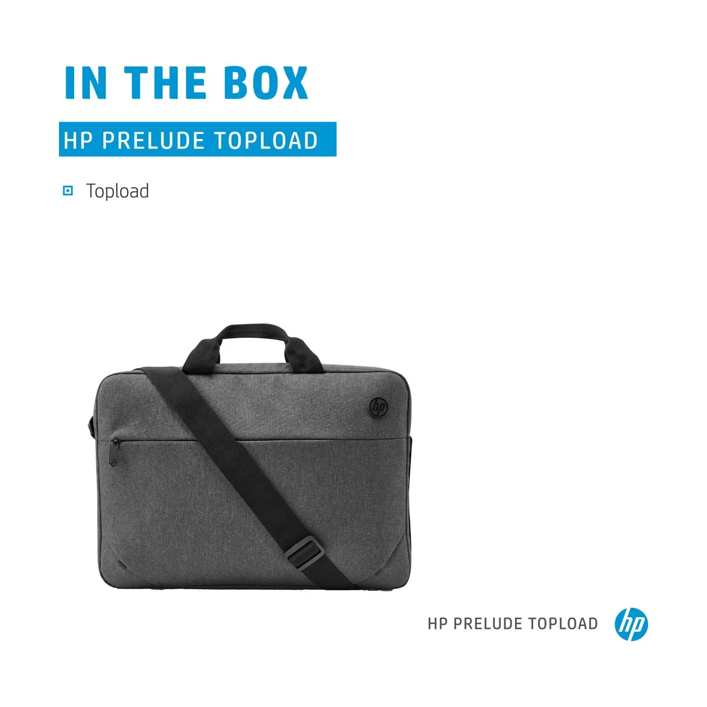 HP Prelude G2 15.6 Top Load, Water Resistant - Grey / 1E7D7AA