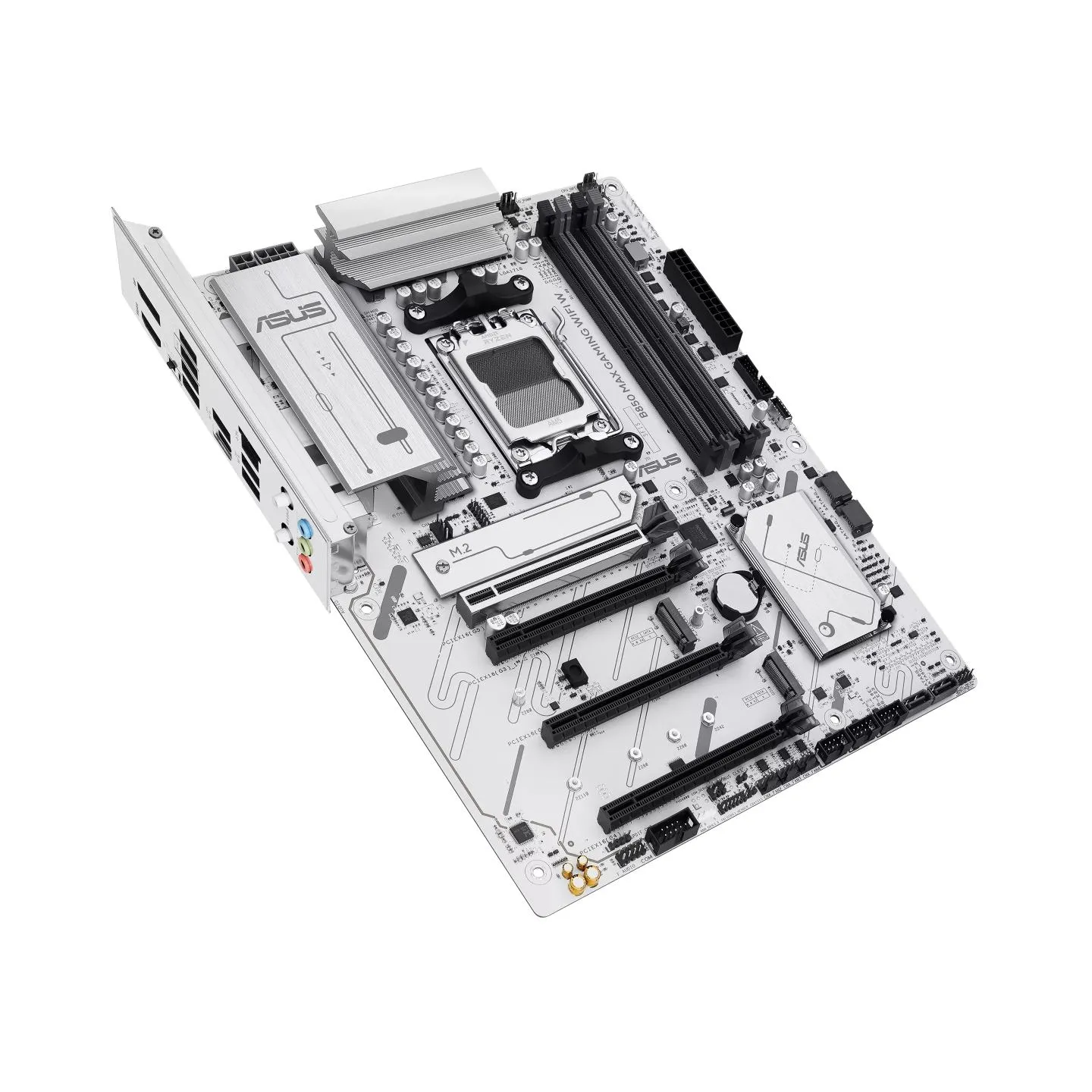 Asus B850 MAX GAMING WIFI W | Processor family AMD | Processor socket AM5 | DDR5 | Supported hard disk drive interfaces SATA, M.